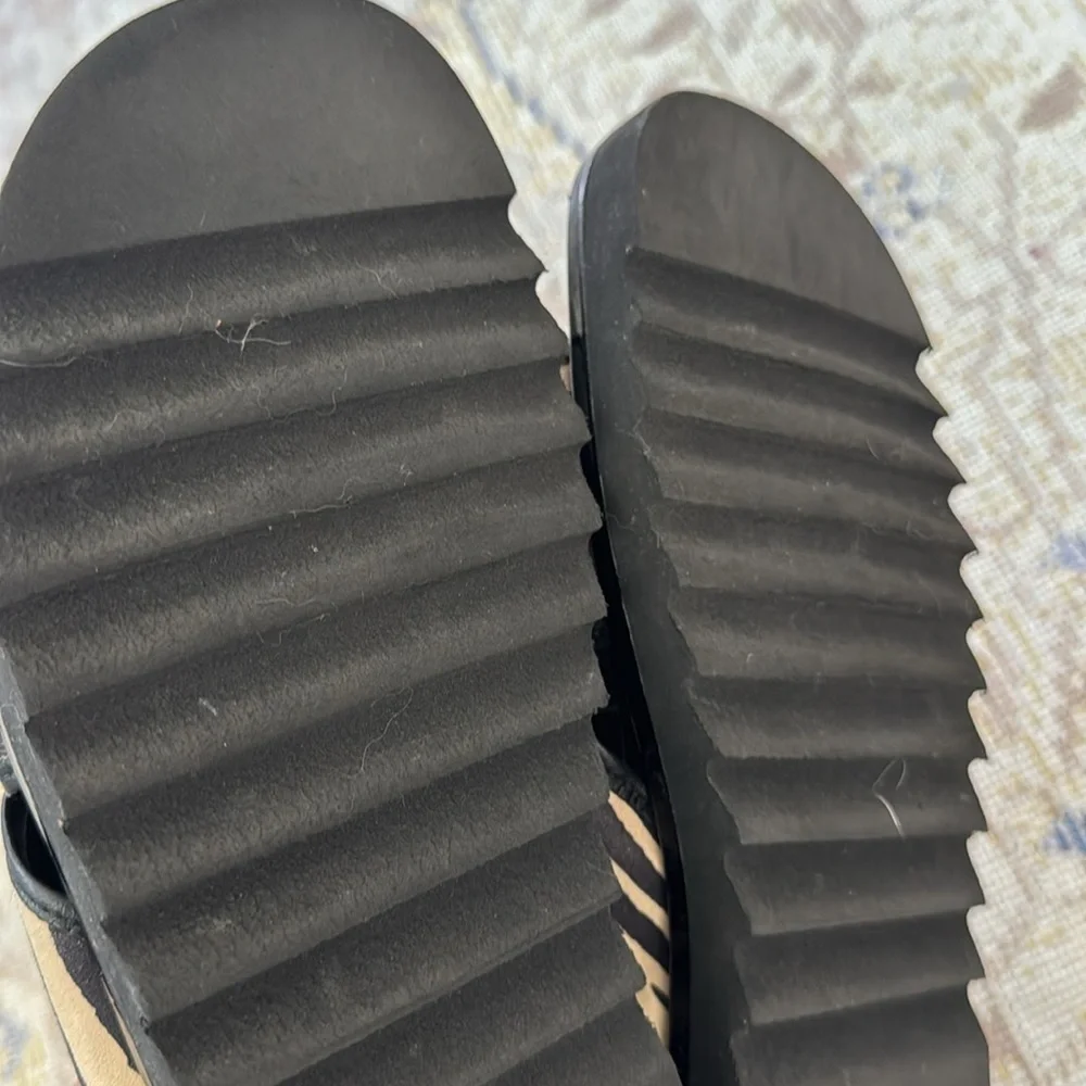 Anthropologie Billi Bi Zebra Print Sandals Size 38